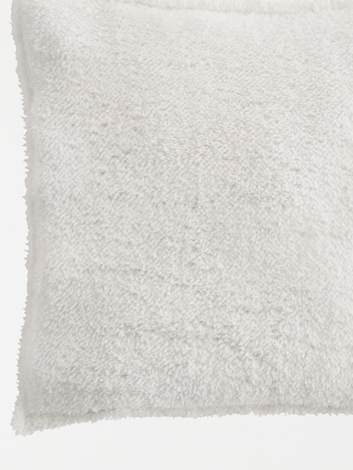 Coussin sherpa écru 45 x 45 cm Coussin sherpa écru 45 x 45 cm
