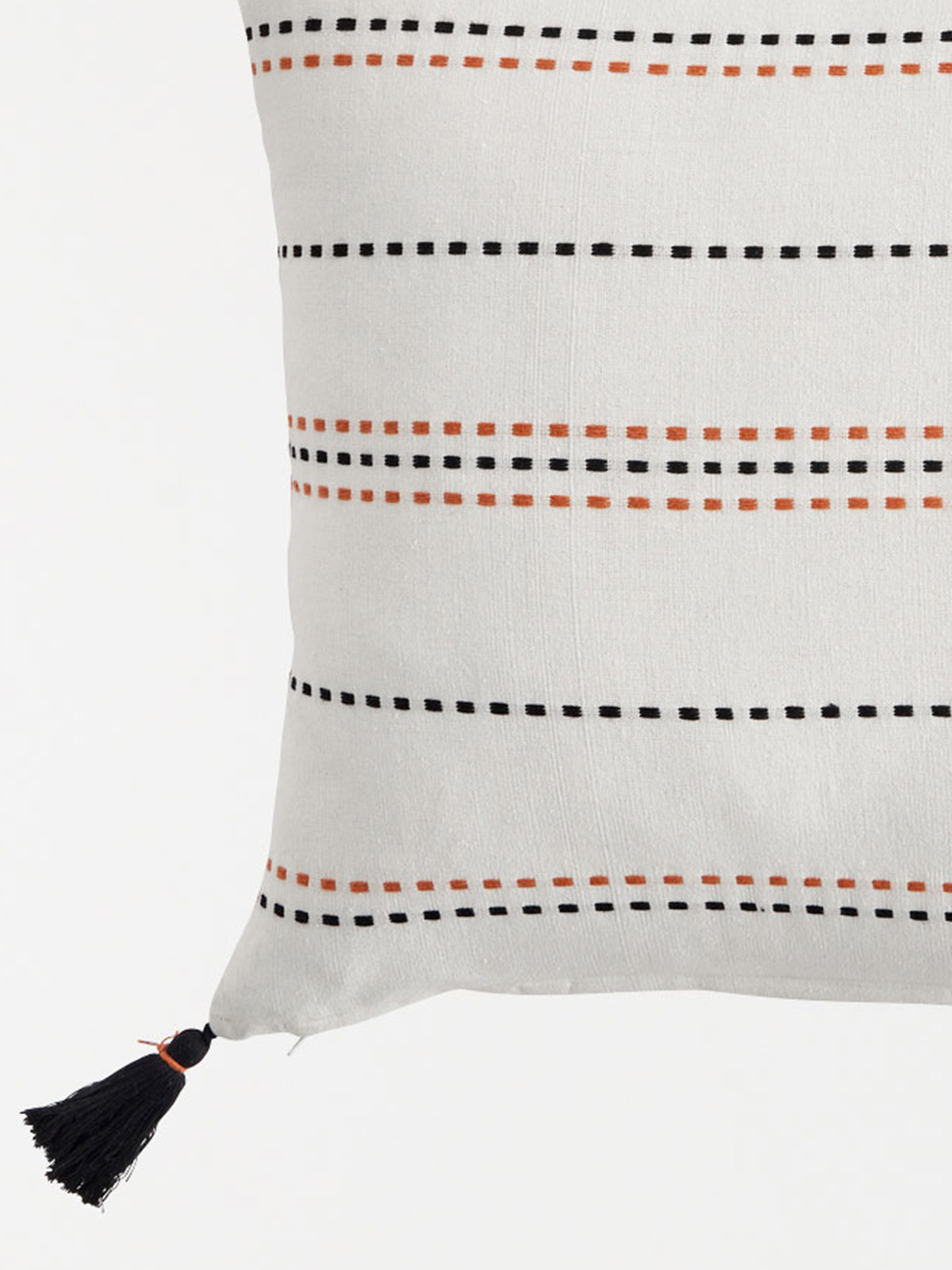 Coussin écru 45 x 45 cm