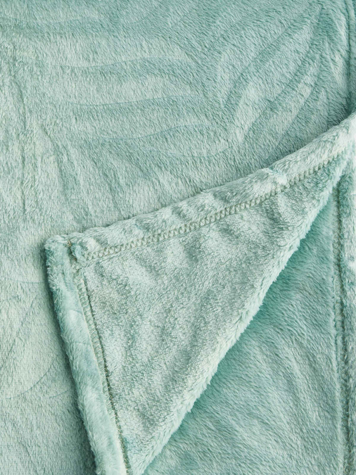 Plaid art déco vert céladon 125 x 170 cm