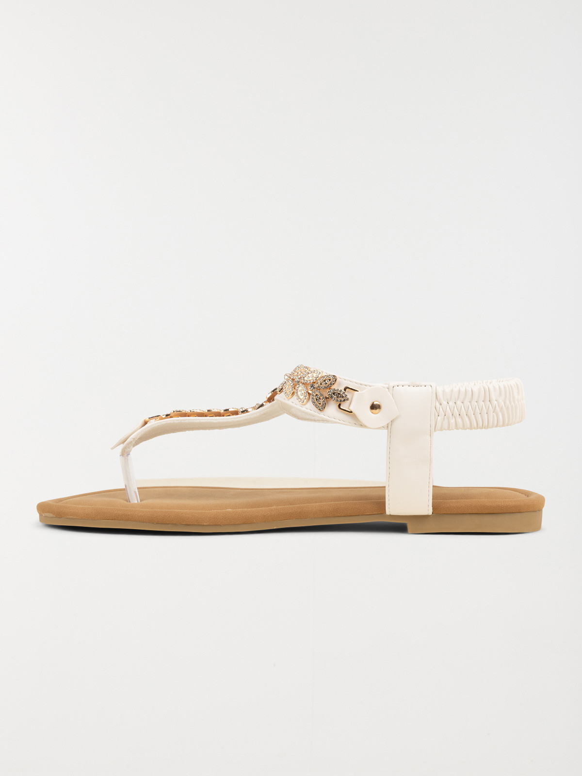 Sandales strass plates femme (36-41)