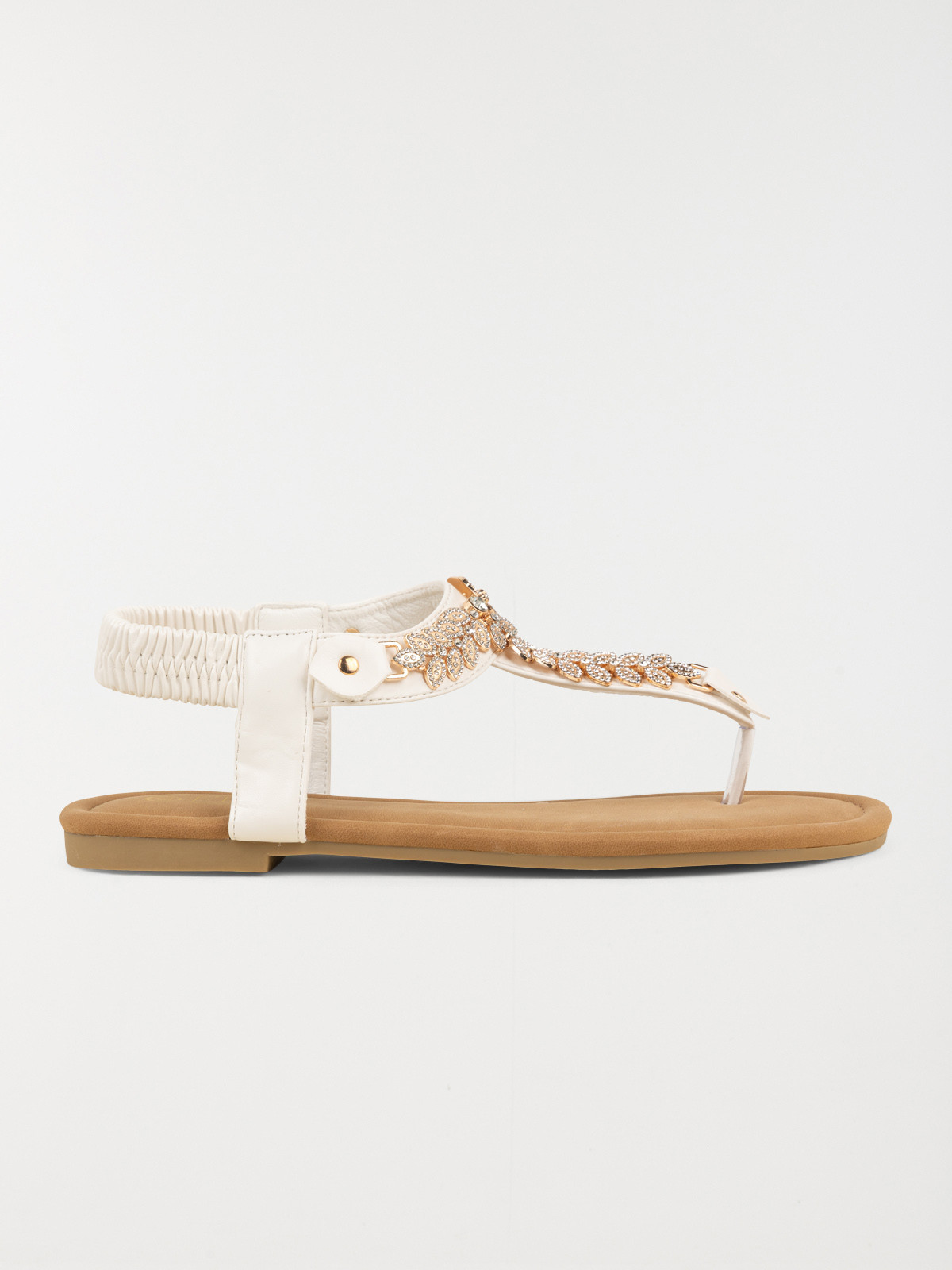 Sandales strass plates femme (36-41)