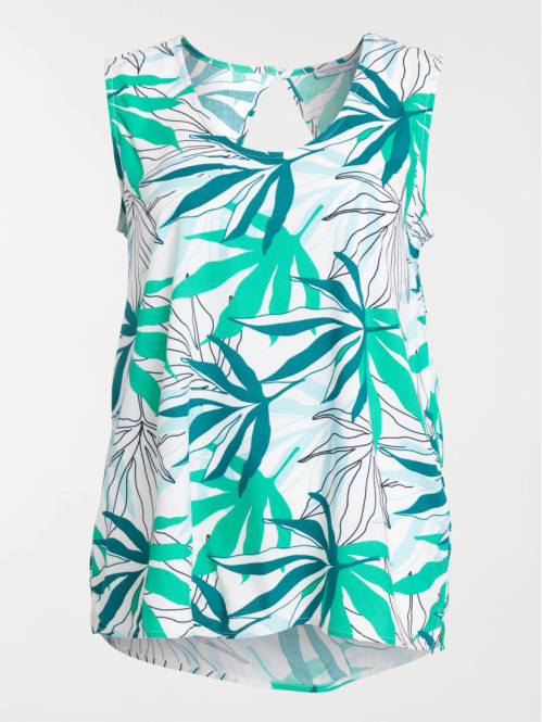 Blouse imprimée grande taille femme
