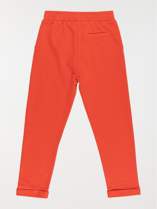 Pantalon rouge brûlé garçon (3-12A) Pantalon rouge brûlé garçon (3-12A)