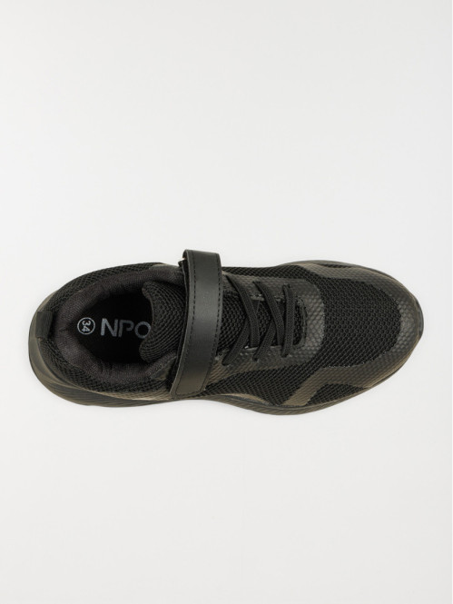 Baskets de sport noires garcon 24 30