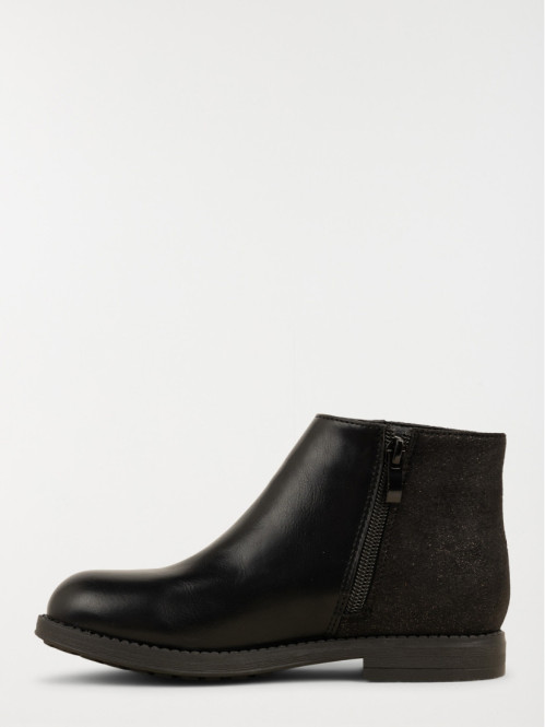 Bottines noires fille (24-30)