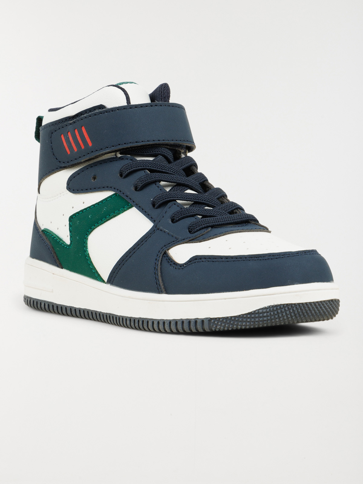 Baskets montantes garçon blanc (25-30) Baskets montantes garçon blanc (25-30)