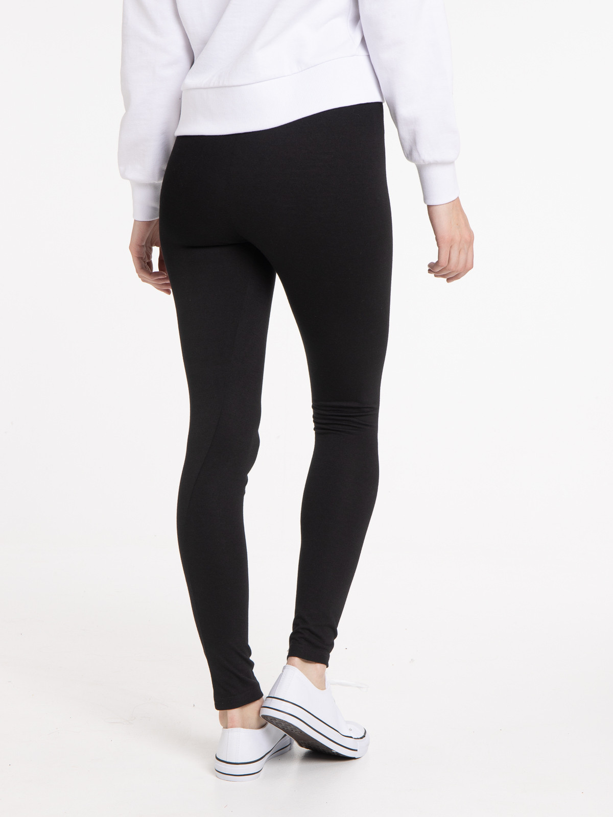 Legging coloris noir femme
