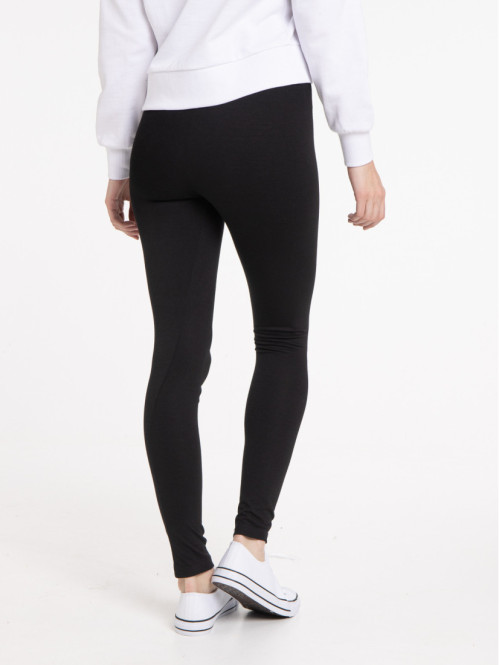 Legging coloris noir femme