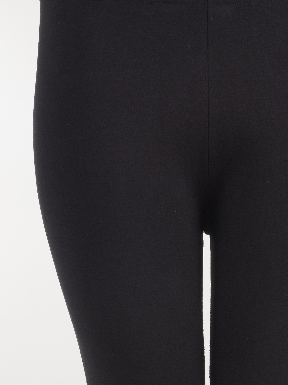 Legging noir grande taille femme