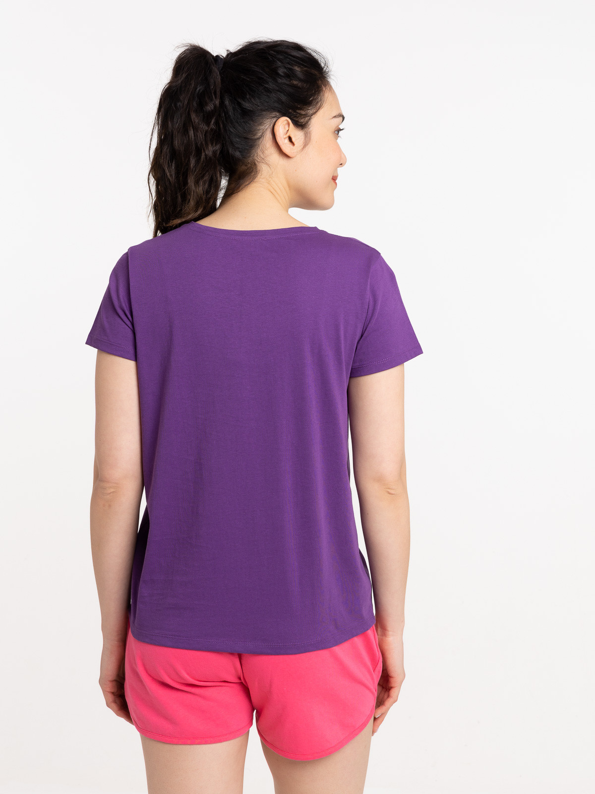 T-shirt basique ultra violet femme T-shirt basique ultra violet femme