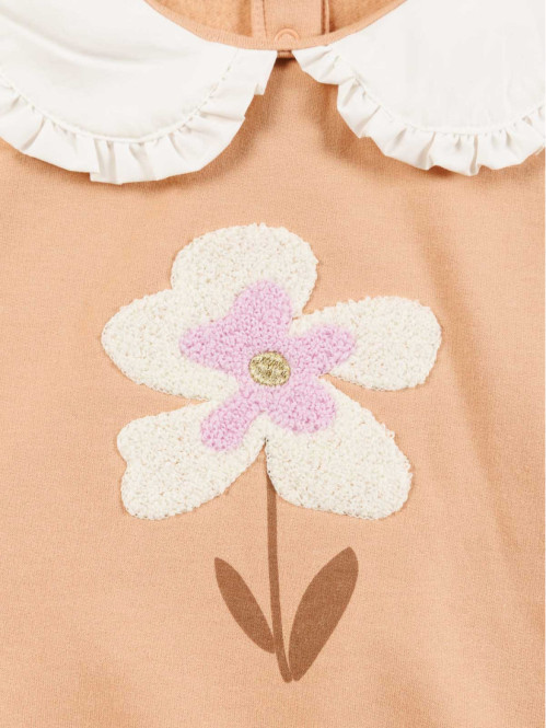 Sweat motif fleur fille...