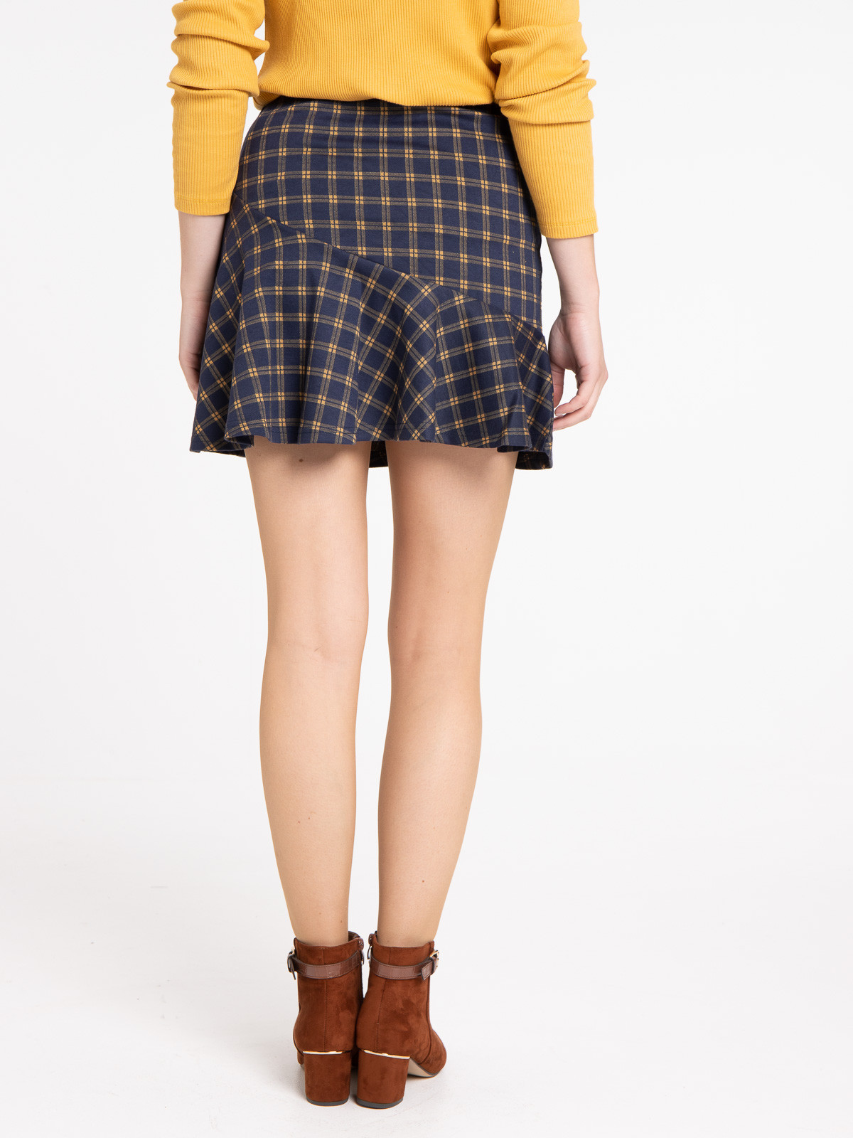 Jupe maille jacquard femme