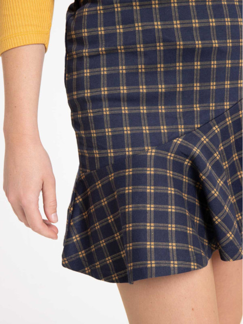 Jupe maille jacquard femme