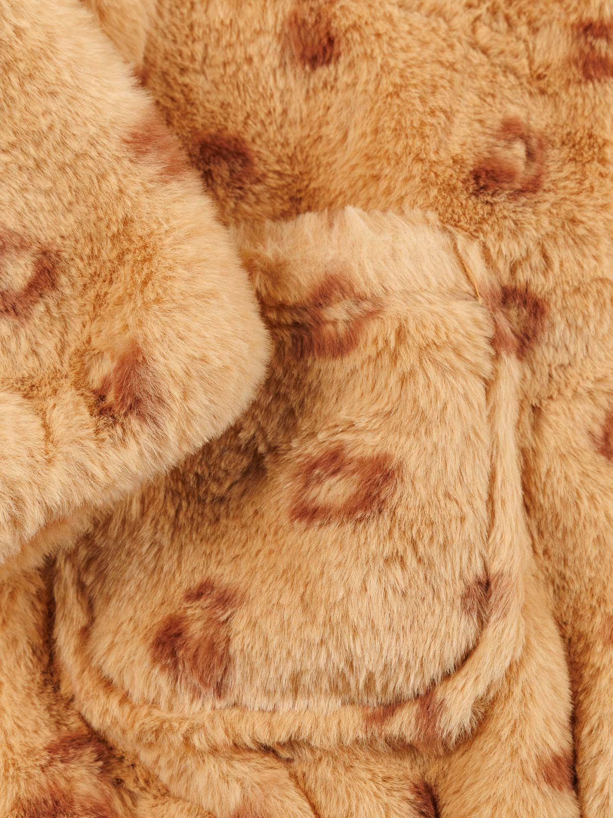 Blouson doux léopard fille (3-12A) Blouson doux léopard fille (3-12A)