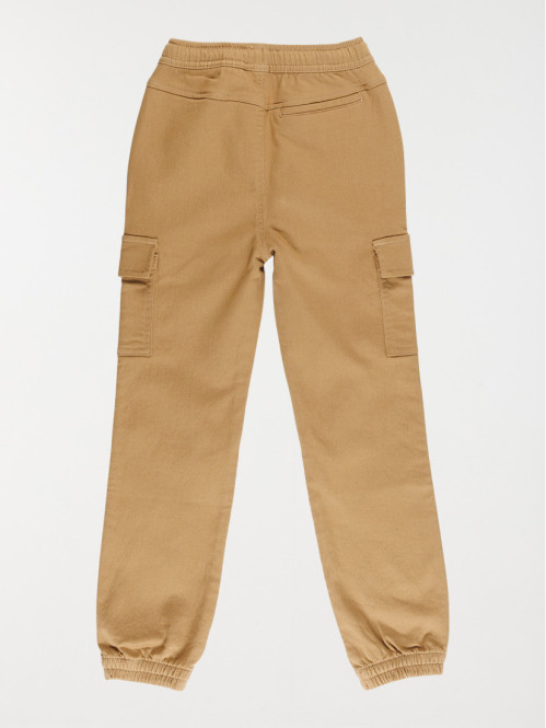 Pantalon cargo garçon kraft...