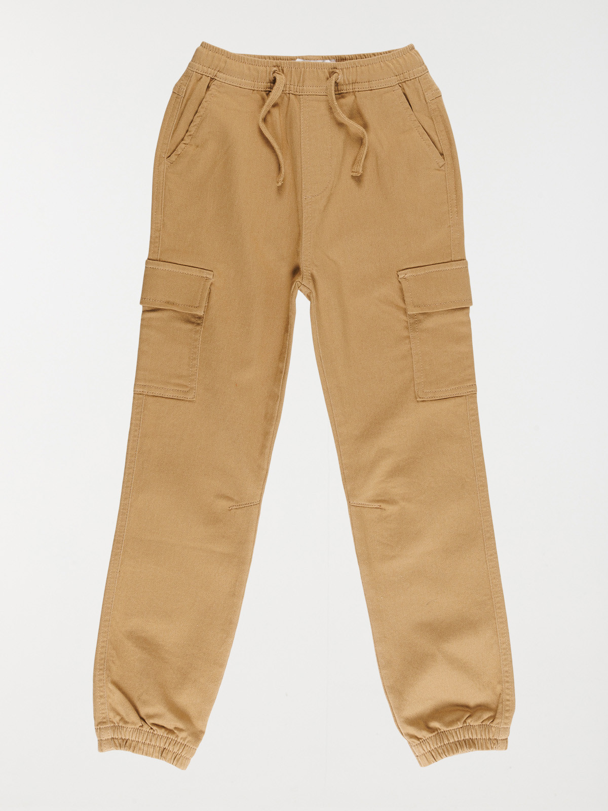 Pantalon cargo garçon kraft (3-12A)