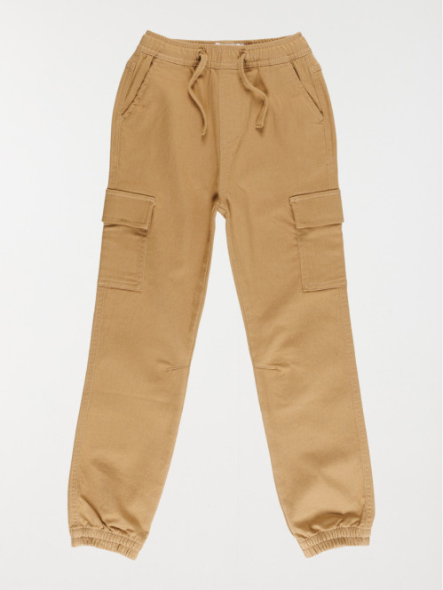 Pantalon cargo garçon kraft...