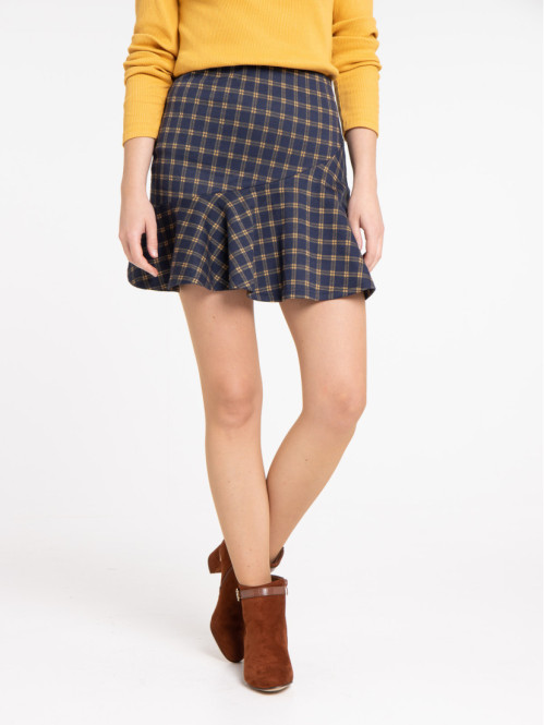 Jupe maille jacquard femme