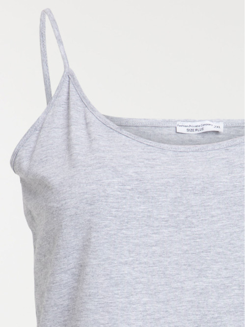 Débardeur gris chiné grande...