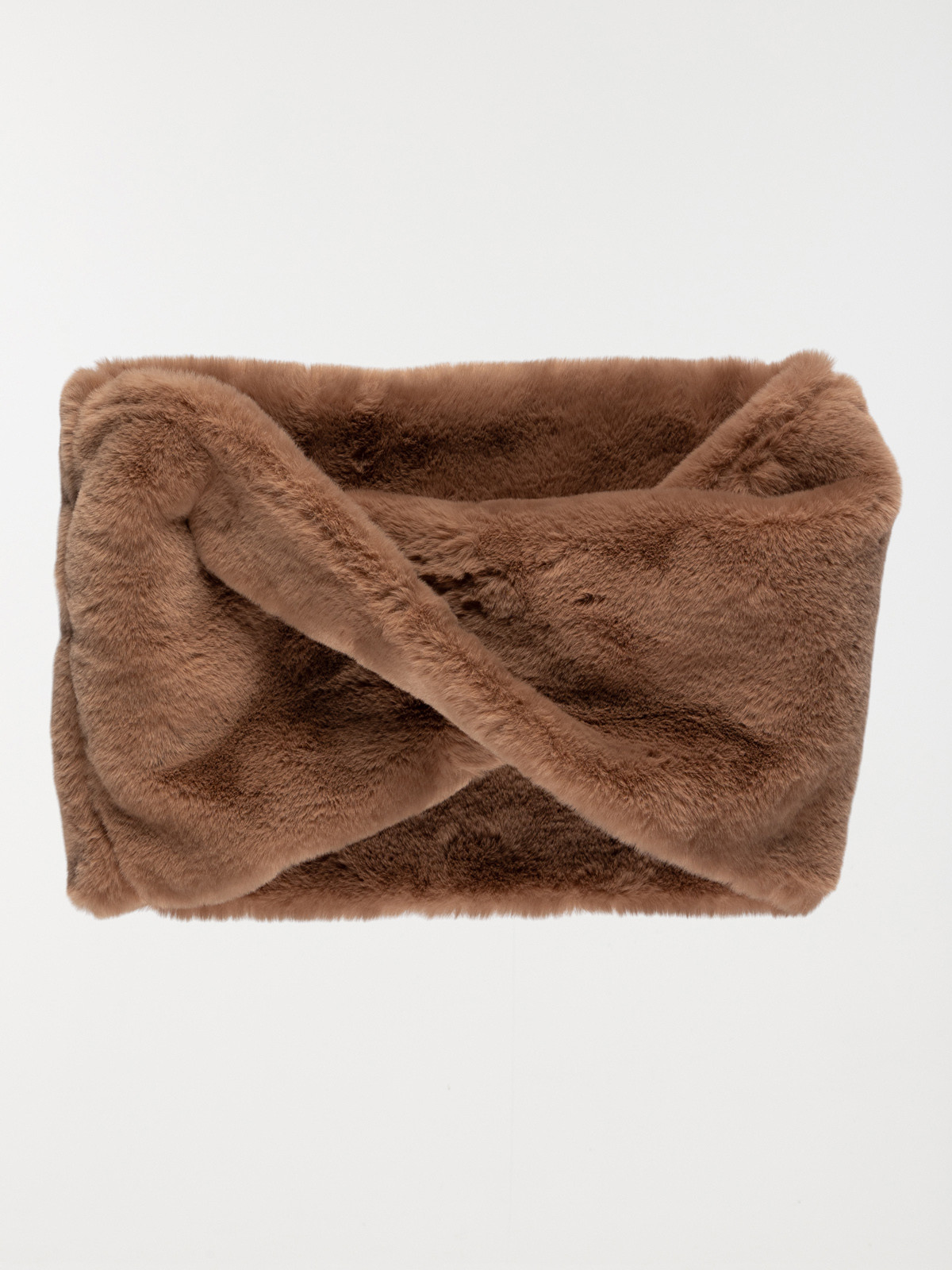 Snood tout doux moka femme