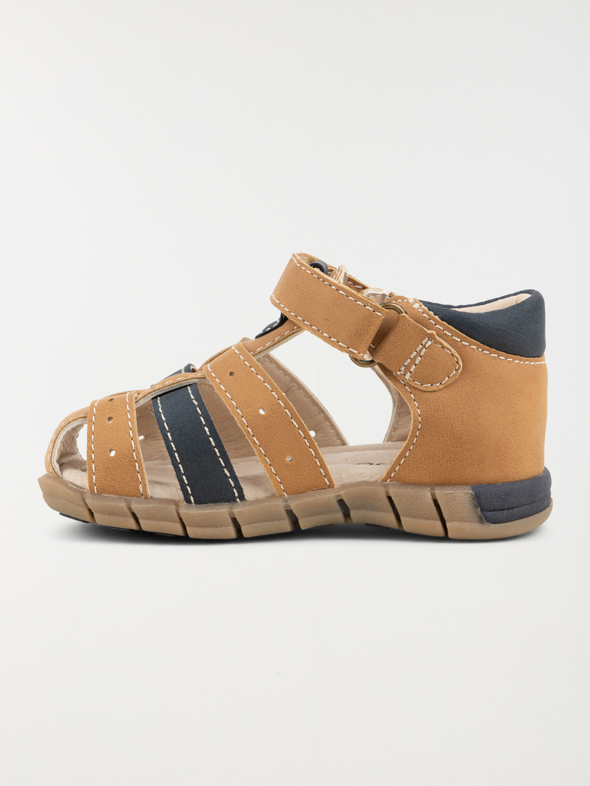 Sandales à scratchs camel garçon (20-23) Sandales à scratchs camel garçon (20-23)