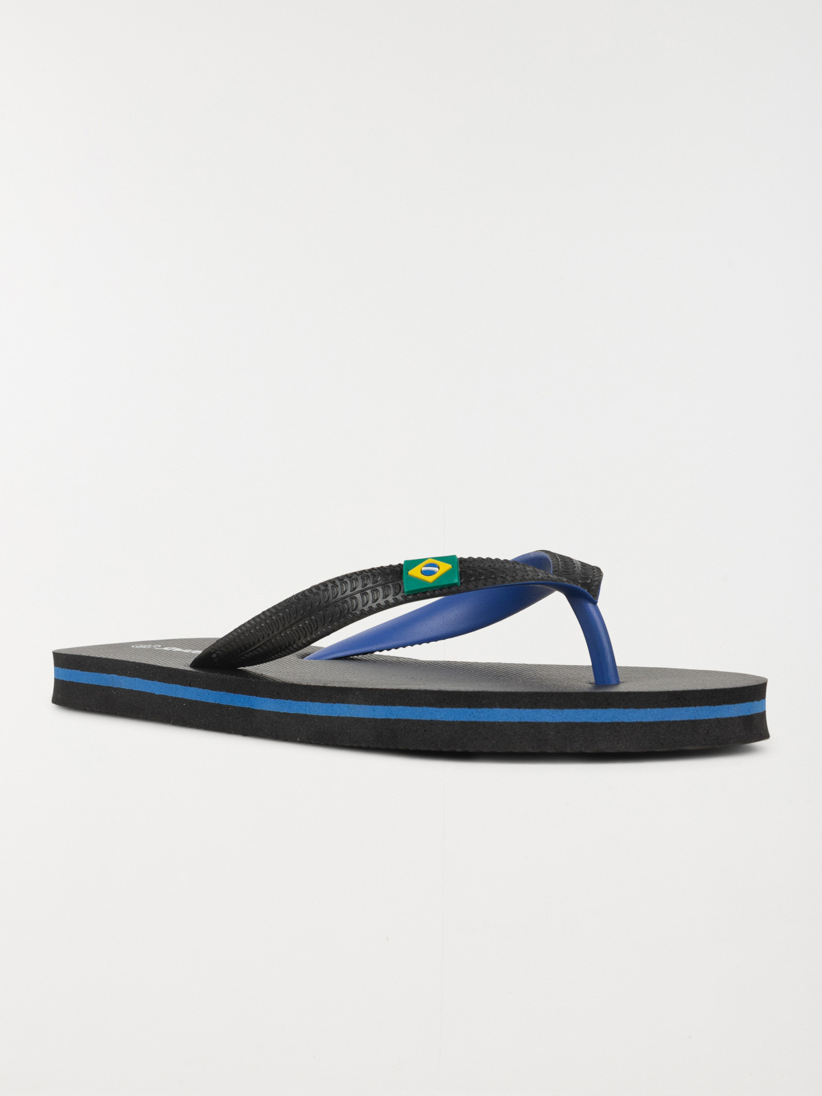 Tongs noires et bleues garçon (31-39)