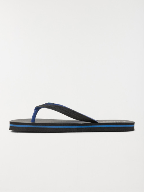 Tongs noires et bleues garçon (31-39)