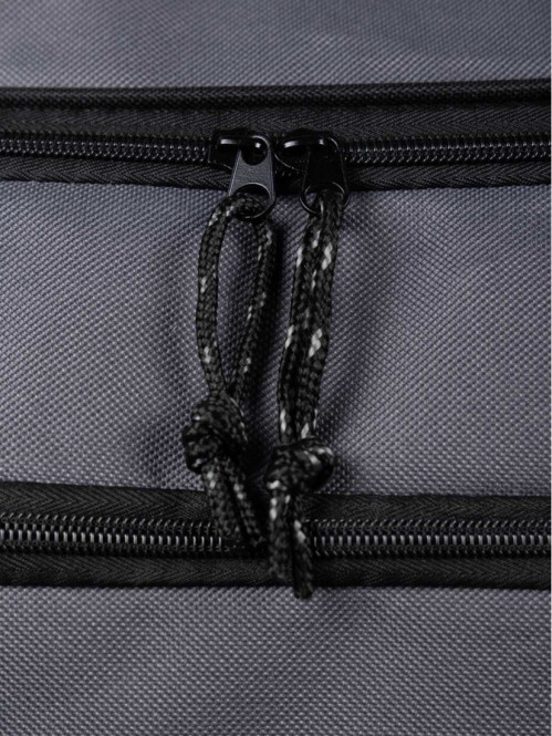 Sac de voyage gris et noir 87L