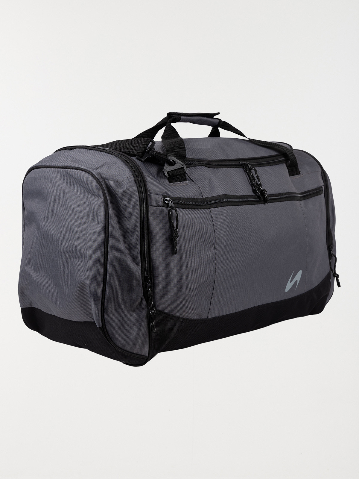 Sac de voyage gris et noir 87L