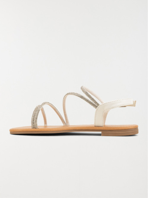 Sandales brides strass...