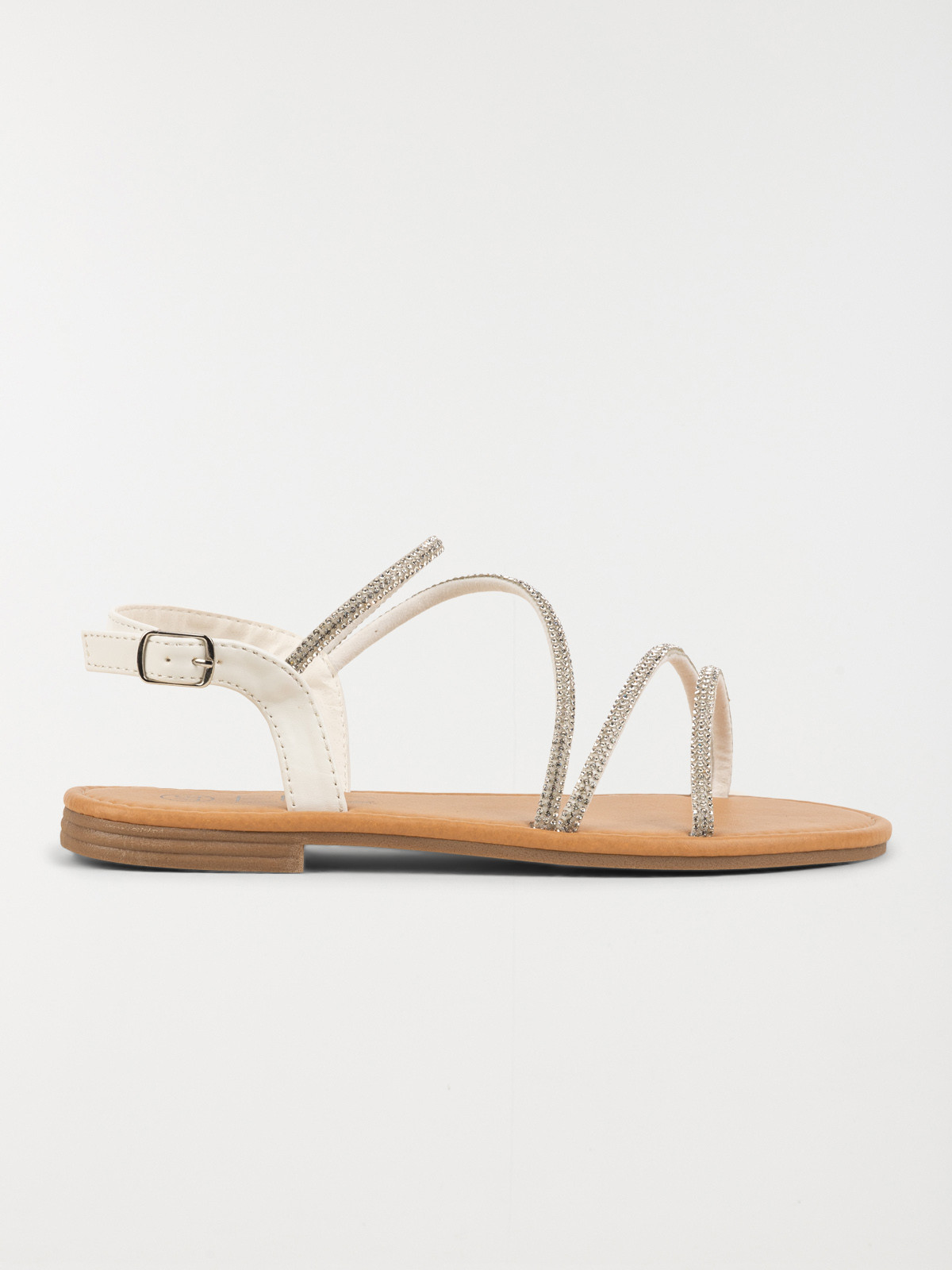 Sandales brides strass femme (36-41)
