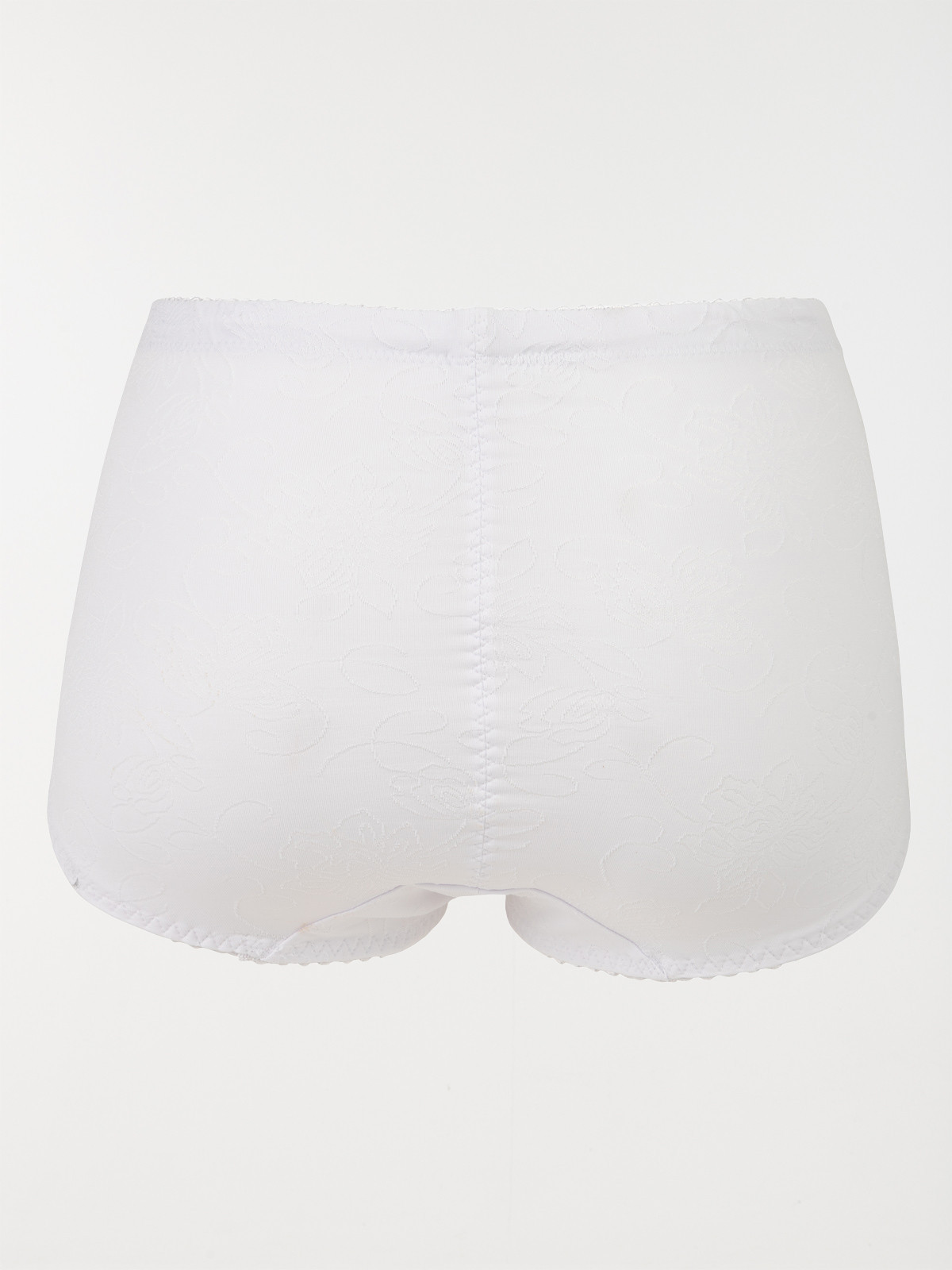 Gaine maintien brodée blanche femme