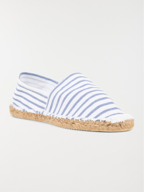 Espadrilles rayées femme...