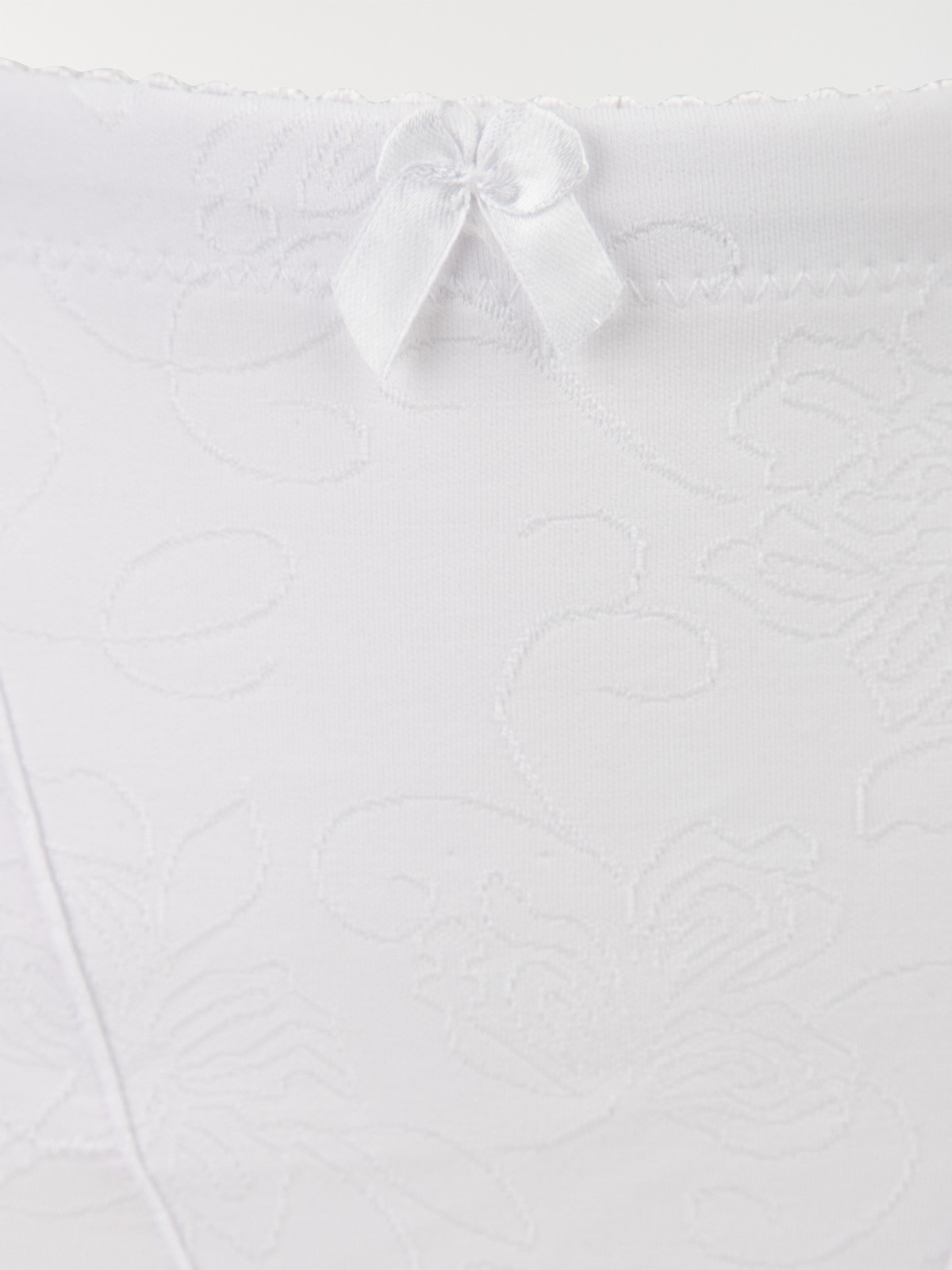 Gaine maintien brodée blanche femme