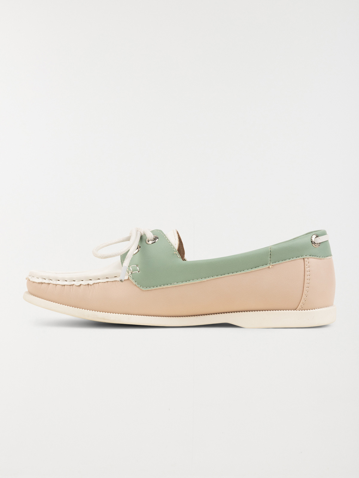 Chaussure bateau tricolore femme (36-41)