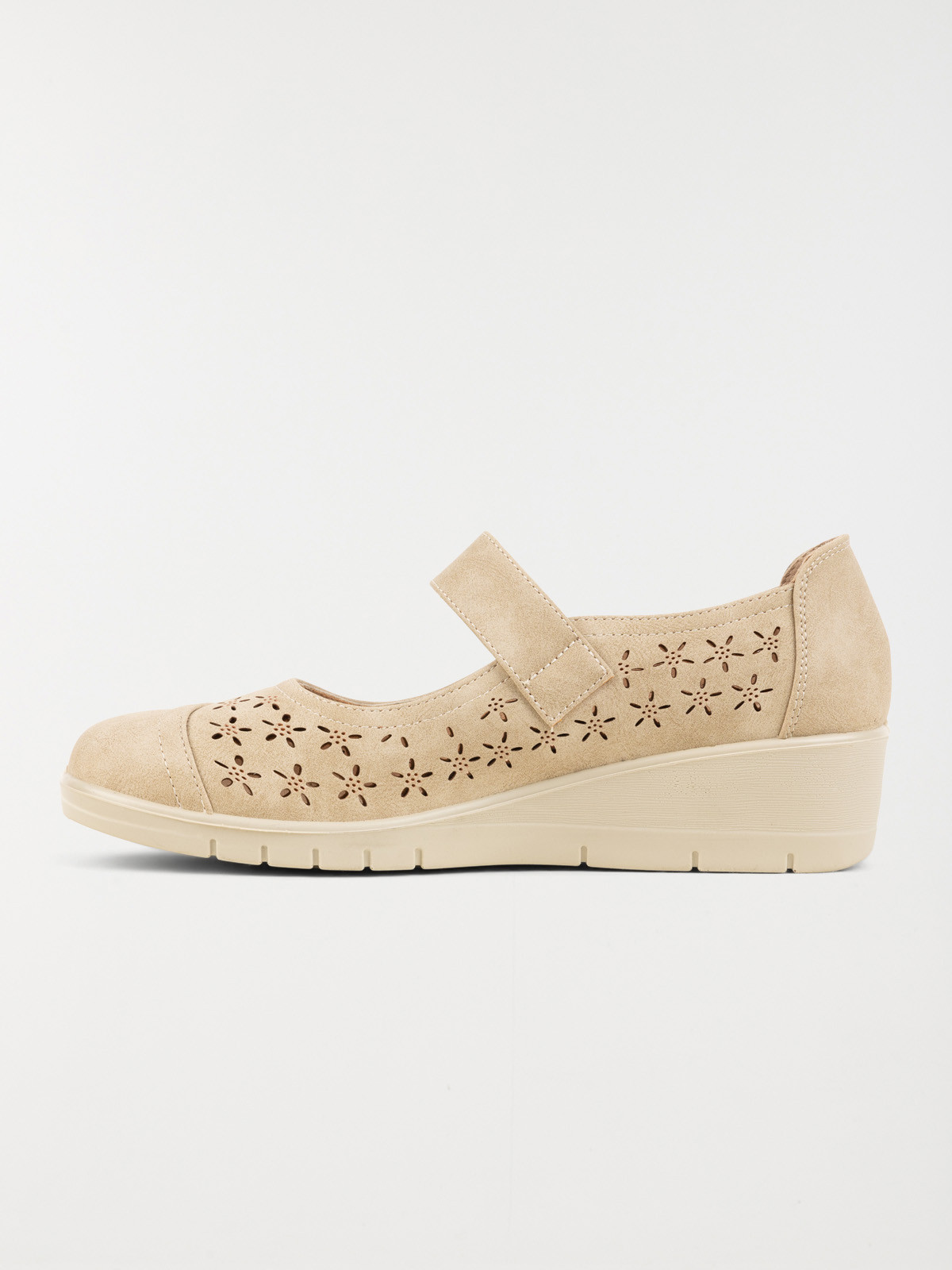 Chaussure confort beige femme (36-41) Chaussure confort beige femme (36-41)