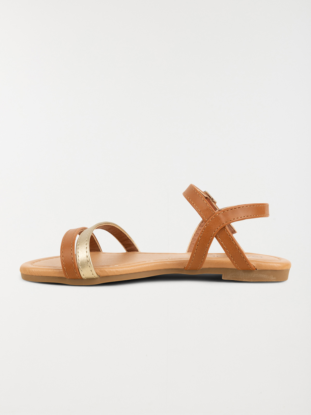 Nu-pieds marrons fille (31-37) Nu-pieds marrons fille (31-37)