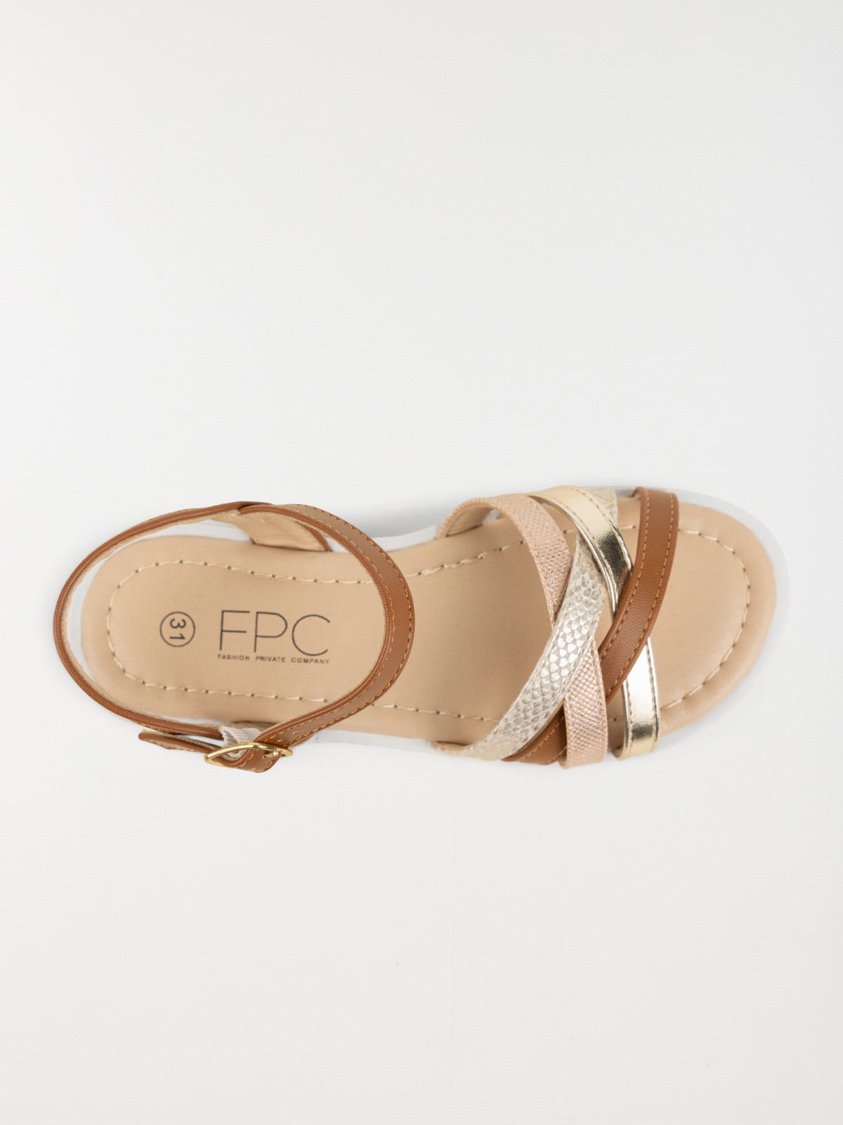 Sandale marron fille (31-37)