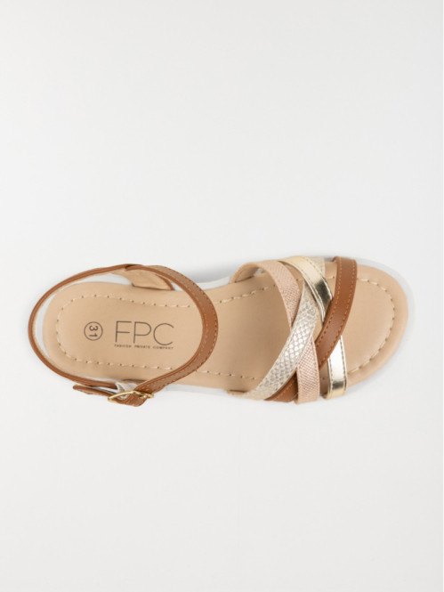 Sandale marron fille (31-37)