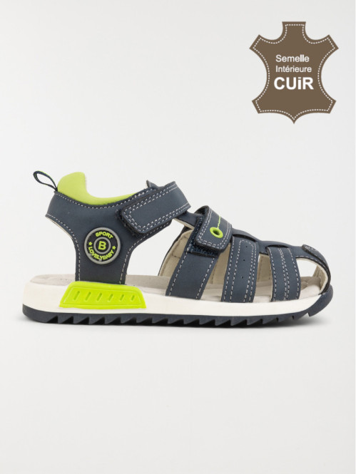 Nu-pieds navy garçon (24-30)