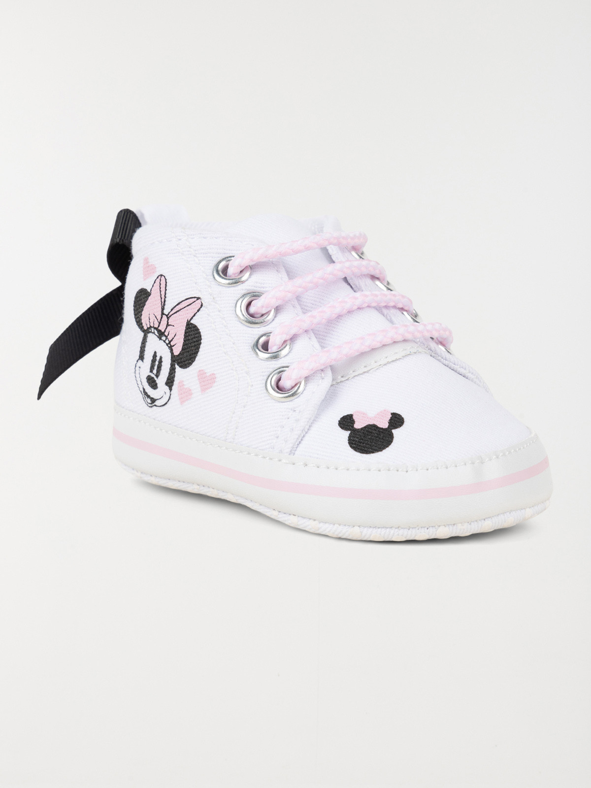 Bottons Minnie fille blanc (16-20)