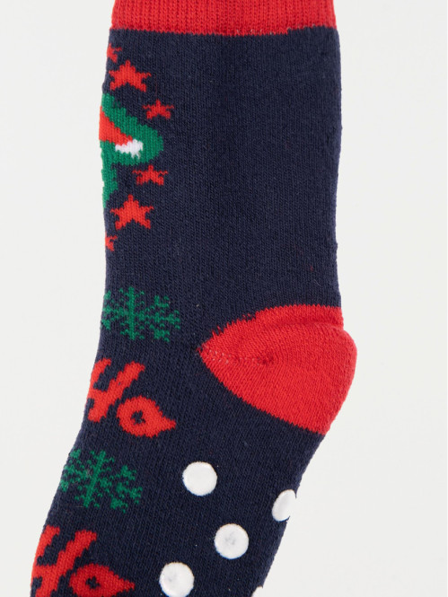 Chaussettes de Noël imprimées bébé