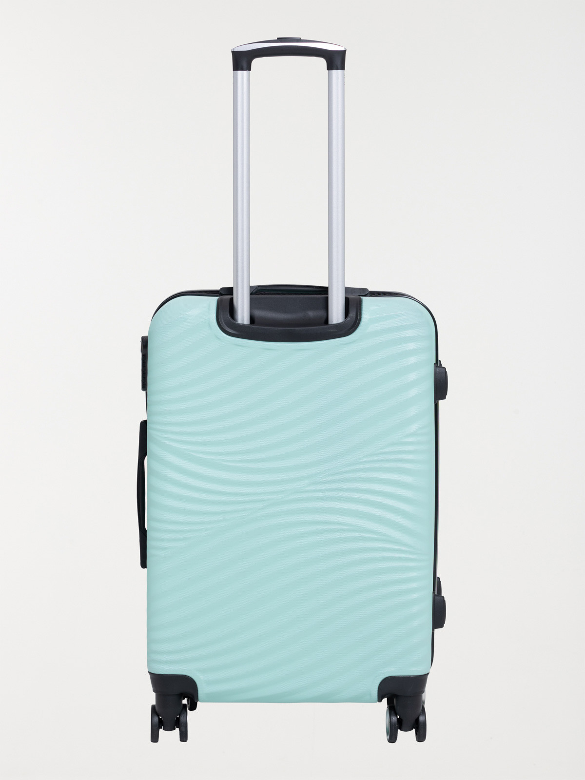 Valise rigide verte à roulettes Valise rigide verte à roulettes