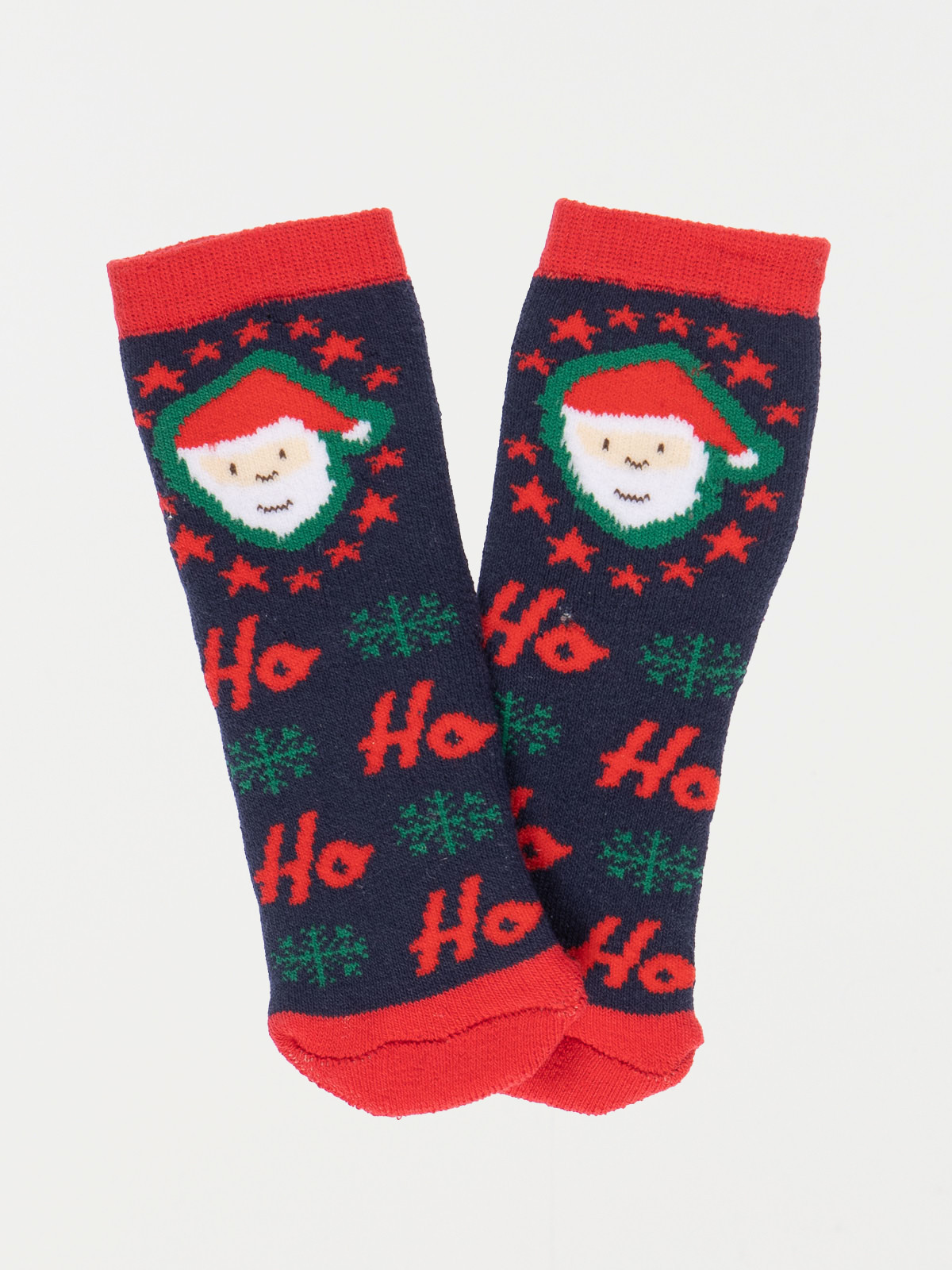 Chaussettes de Noël imprimées bébé