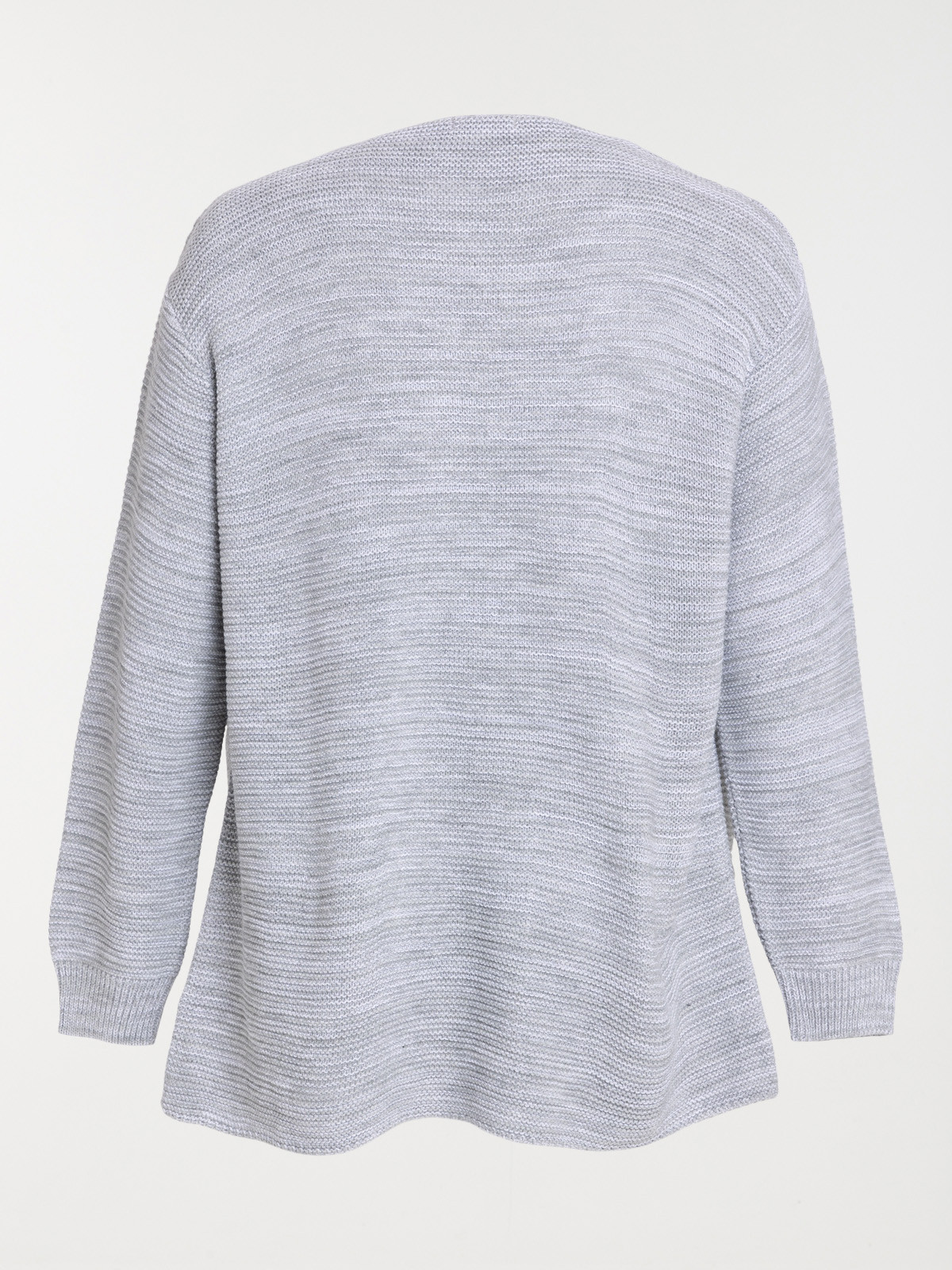 Gilet long gris grande taille femme Gilet long gris grande taille femme