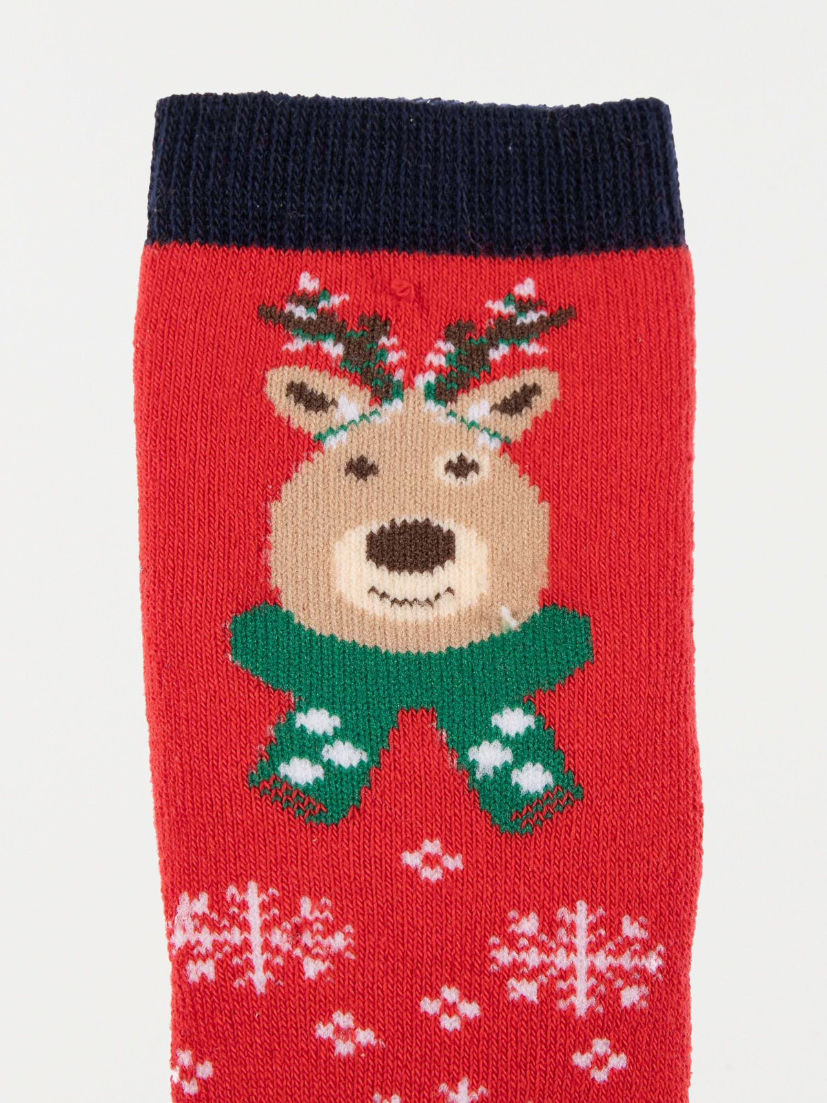 Chaussettes de Noël imprimées bébé