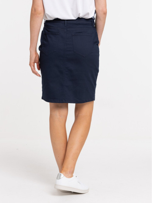 Jupe droite marine femme Jupe droite marine femme