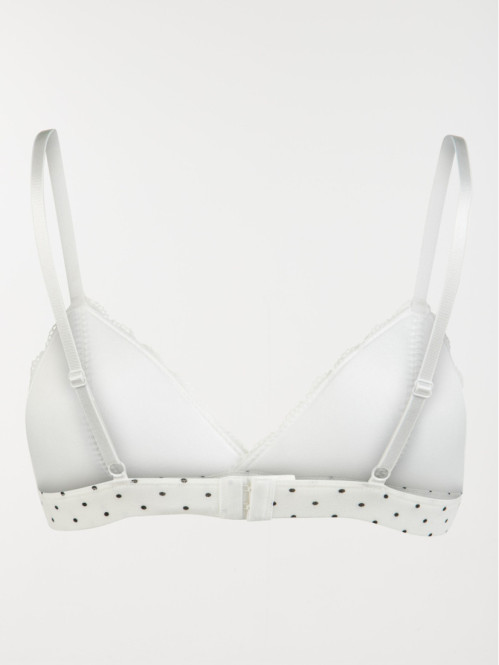 Soutien-gorge triangle à...