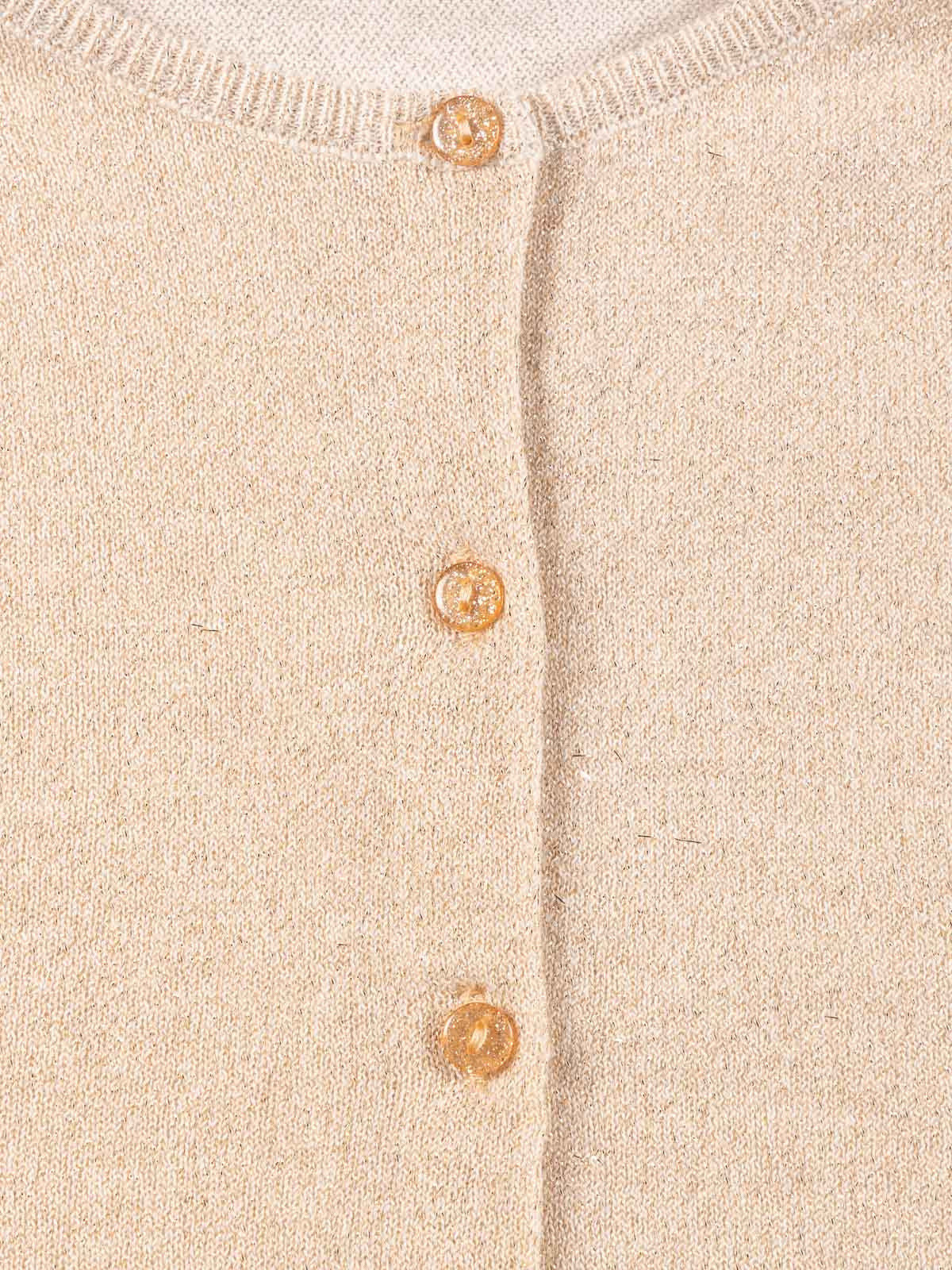 Gilet basique écru fille (3-12A) Gilet basique écru fille (3-12A)