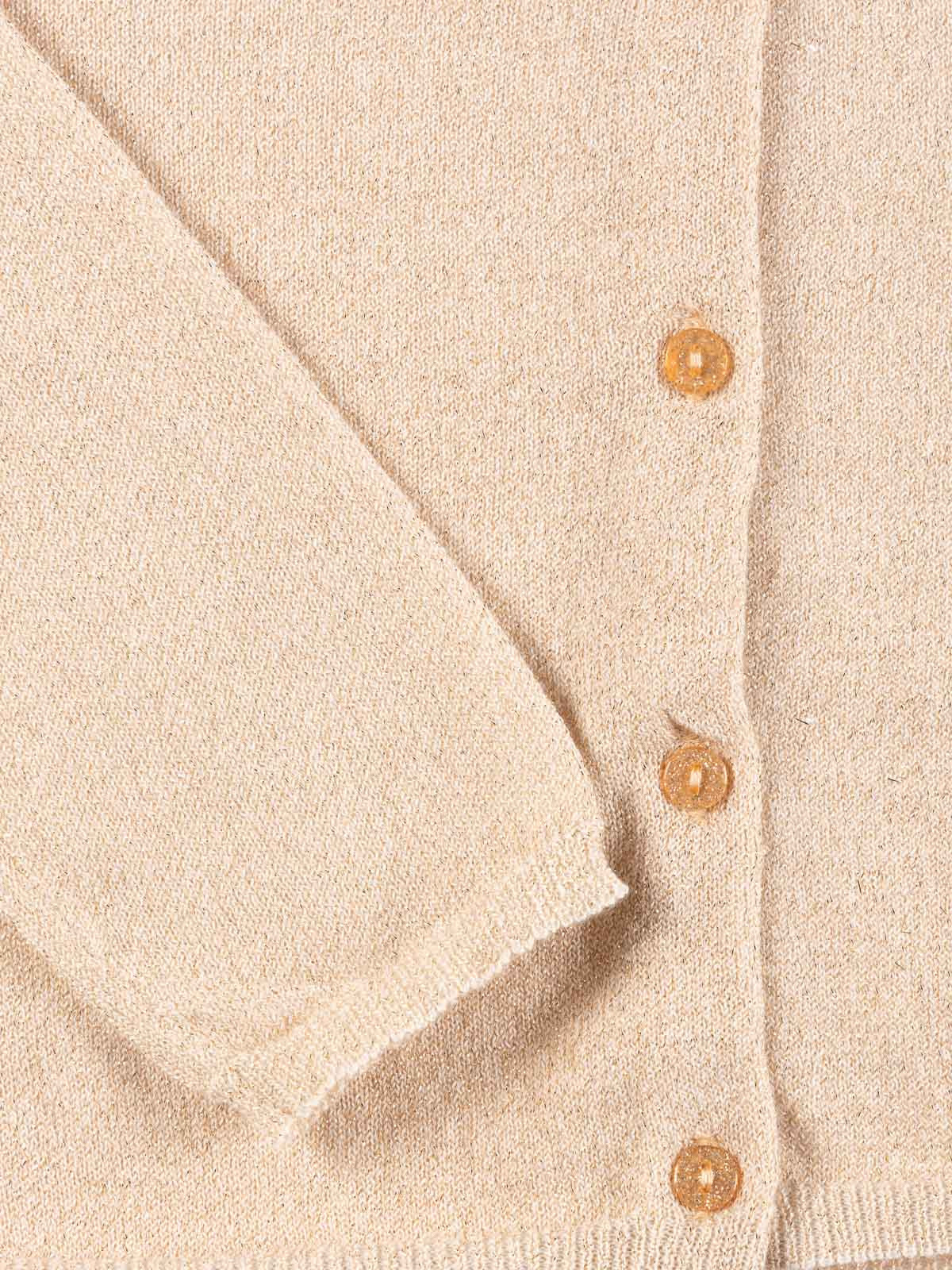 Gilet basique écru fille (3-12A) Gilet basique écru fille (3-12A)